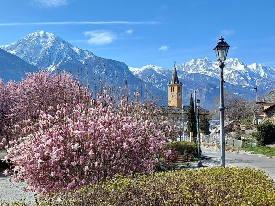 Casa Vacanza Leonardo Apartment Chambave Bagian luar foto